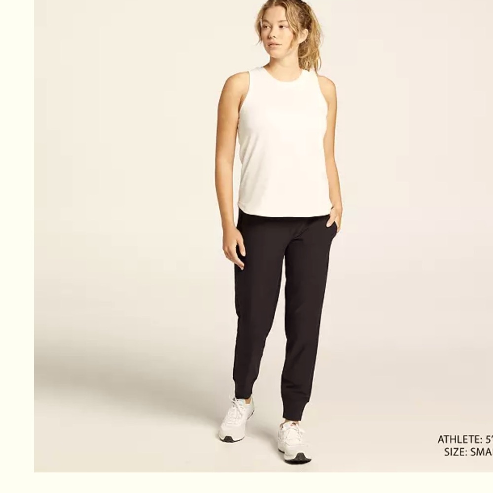CALIA pants - black pull on activewear joggers style w/pockets